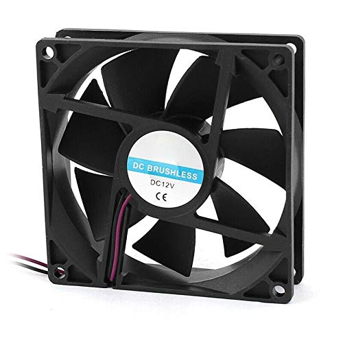 BIG BOOM® 90mm x 25mm 9025 2pin 12V DC Brushless PC Case CPU Cooler Cooling Fan M6I8 BIG BOOM® 90mm x 25mm 9025 2pin 12V DC Brushless PC Case CPU Cooler Cooling Fan M6I8