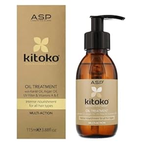 Kitoko Oil Treatment 3.88 Ounce with Easy Dispensing Pump