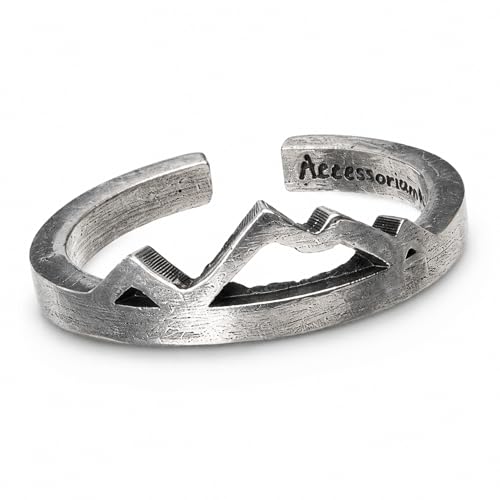 Anillo de montaña en peltre para lucir en tus escapadas y diario urbano