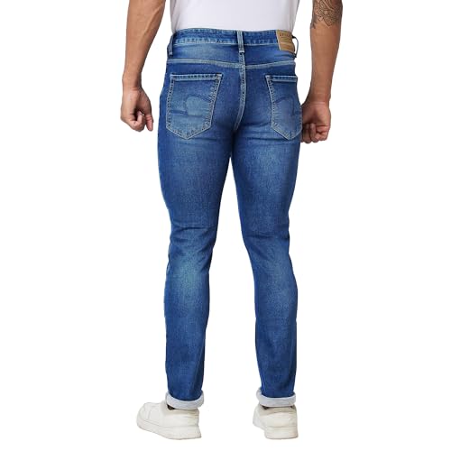 Image of Spykar Men's Rover Regular Fit Mid Rise Casual Jeans