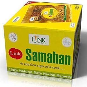 500 X Samahan Ayurveda Ayurvedic Herbal Tea Natural Drink for Cough & Cold