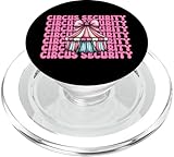 Womens Pink Coquette Bow Circus Carnival Gifts