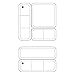 InterDesign Clarity Bathroom Interlocking Divided Drawer Organizer for Cosmetics, Beauty Products, Hair Accessories, Clear, X-Large, 12-inch x 4-inch x 3-inch