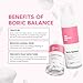 Her Fantasy Box | Boric Balance Yoni Foam Wash - Naturally Safe, pH-Balancing, Gentle Cleansing Formula for Daily Care, Odor Control, and Feminine Hygiene, 6 oz