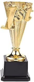 Juvale Award Trophy - 1st Place Gold Plastic Trophy for Sports Tournaments, Competitions