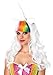 Leg Avenue  Unicorn Kit Wig with Adjustable Elastic Strap Rainbow Tail