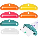 TOYANDONA 6 Stück Teiliges Zahnpasta tubenquetscher Bunte Tubenpresse für Kleine Tuben Einfaches Auspressen zur Abfallvermeidung Praktische Tube Squeezer Clips für Badezimmer