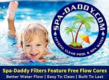 Miniatura 3 de Spa-Daddy Filtro SD-01038 - Reemplazo para 2 pies cuadrados Aqua Leisure Cartucho desechable de piscina y spa Sofina Bestway Flowclear reemplaza a