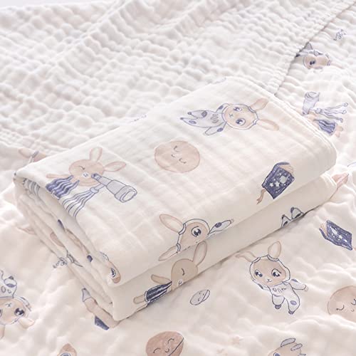 Asciugamano da bagno in garza di cotone per