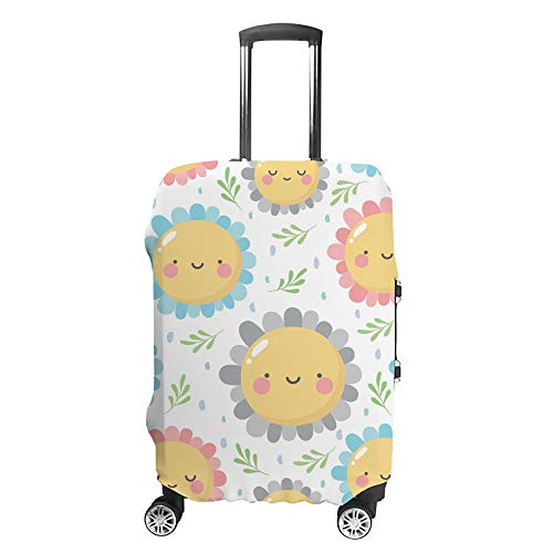 Housse de protection pour bagages Smile CHEHONG en polyester élastique lavable