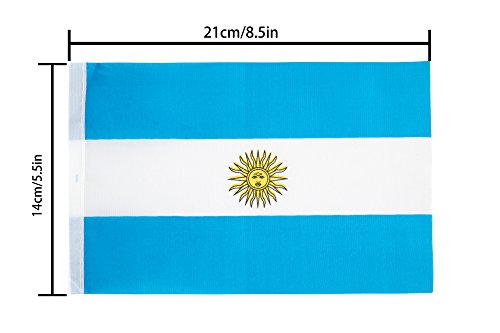 TSMD Argentina Flag, 100 Feet Argentine Flag National Country World Flags Banner,Party Decorations for Grand Opening,Olympics,Bar,World Cup,School Sports Events,International Festival Celebration - Thumbnail 7
