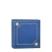 KVD Kleer-Vu Deluxe Albums Inc. Alterra Collection, Holds 100 4x6 photos, 1 photo per page Stitched look on front cover, BLue