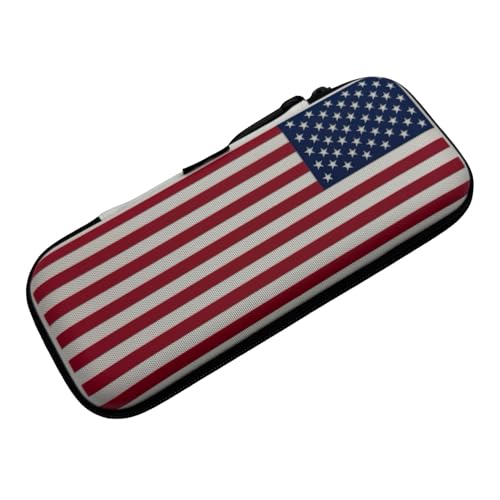 Image of Platypus Golf Co. Golfing Caddie Hard Travel Case Organizer - Hinging Glove Shaper & Holder - Mesh Pocket & Storage Slots for Phone, Tees, Divot Tools & Ball Markers - Golfers Cases for Men & Women