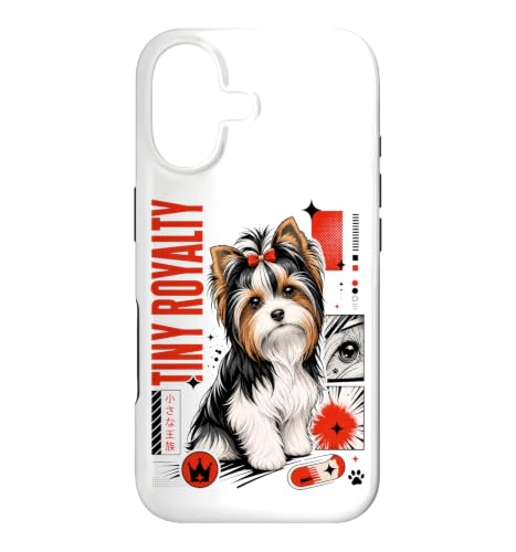 Tiny Royalty Biewer Yorkie �q�� ���{���t�� �X�}�z�P�[�X iPhone 17 �p