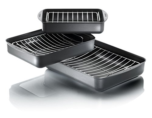Scanpan Classic Roasting Pan, 5.5 QT, 15.25" x 10.5"