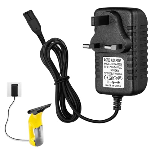 Charger for Karcher Window Vac Cleaners for Karcher Window Cleaner Chargering Charger for Karcher WV2 WV1 WV5 WV50 WV50 PLUS WV55 WV60 WV70 for Karcher Windows Vacuum Cleaner Charging