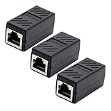 Adaptateur ethernet - facile à utiliser et à installer avec une structure simple, pour vous offrir une méthode d'application plus détendue, coupleur cat 5