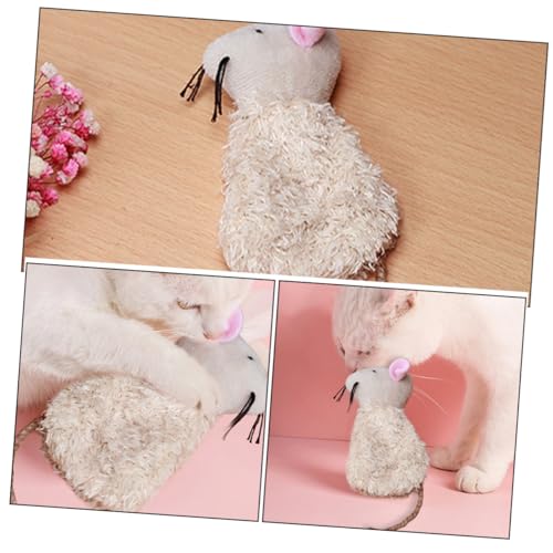 Parliky 6 Unidades Brinquedo gato canguru brinquedos engraçados para gatos brinquedos catnip enrugad