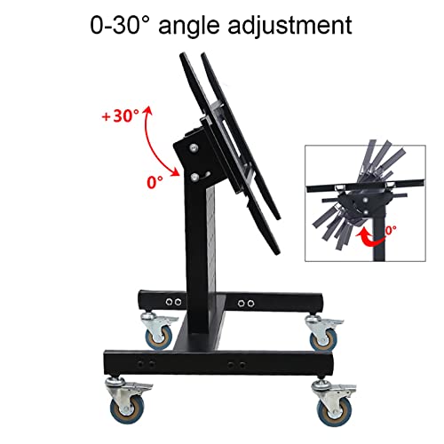 Soporte móvil para TV de 32 a 65 pulgadas con ruedas miniatura 4