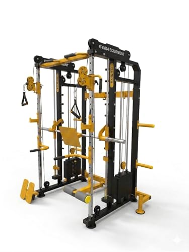GYM24 EQUIPMENTS Multi Gym Functional Trainer with Smith Machine ...