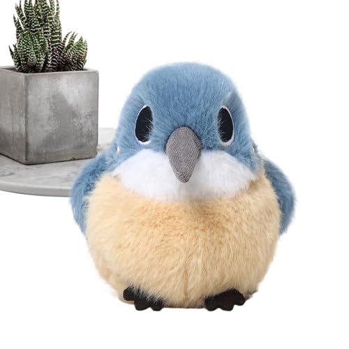 SVCEQZE Paloma de peluche, 20 x 15 cm palomas de juguete para dormir, decoración de palomas, juguete de peluche suave suave y realista, juguete para cumpleaños, ducha de bebé, habitación infantil