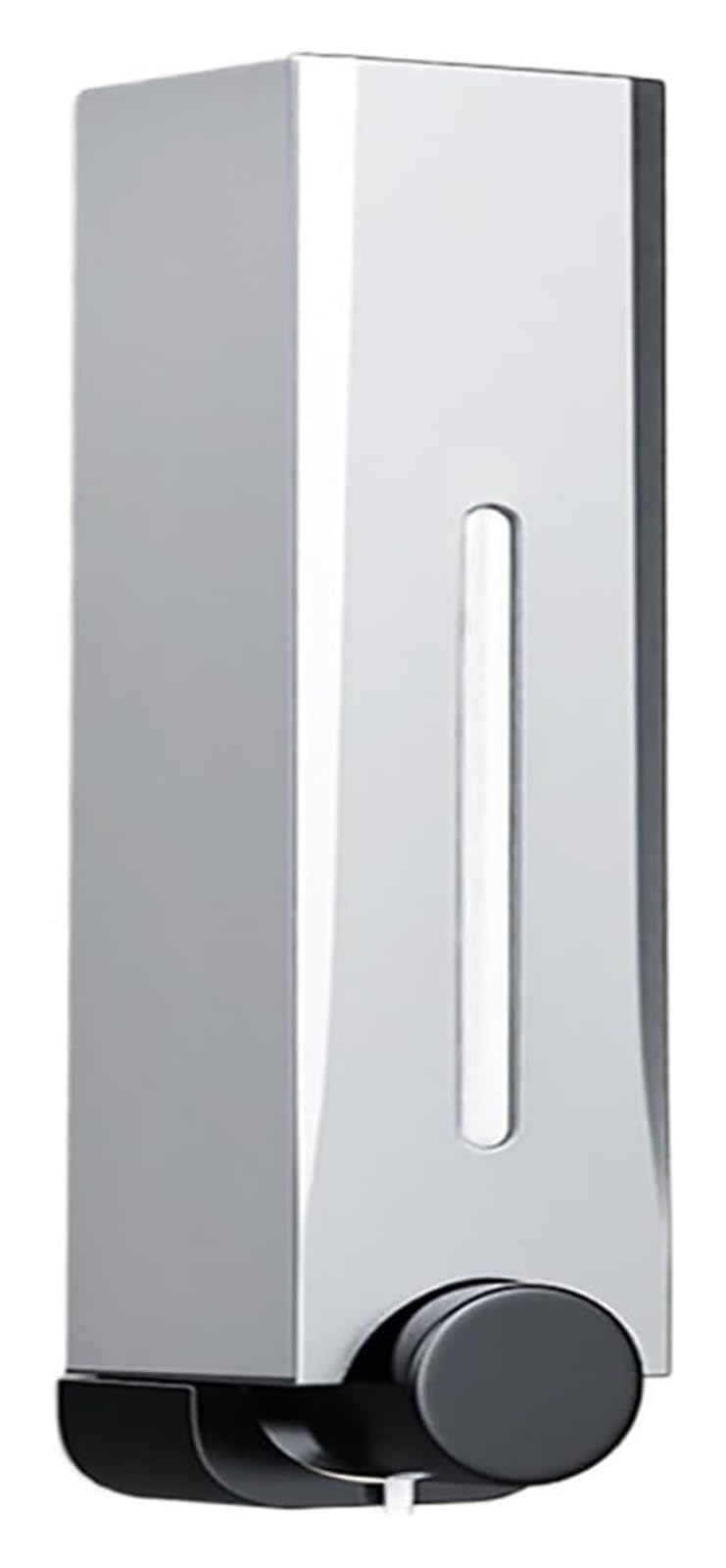 Soap Dispenser, Wall Mounted Soap Dispenser 500ML Multicolor Manual Press(Silvery)