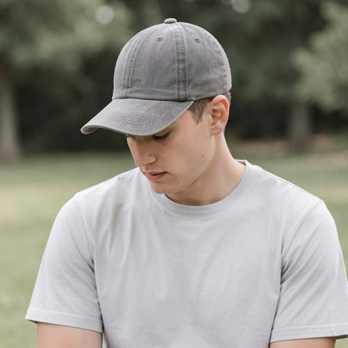 Gorra de béisbol vintage ajustable Glitopper 5 piezas miniatura 7