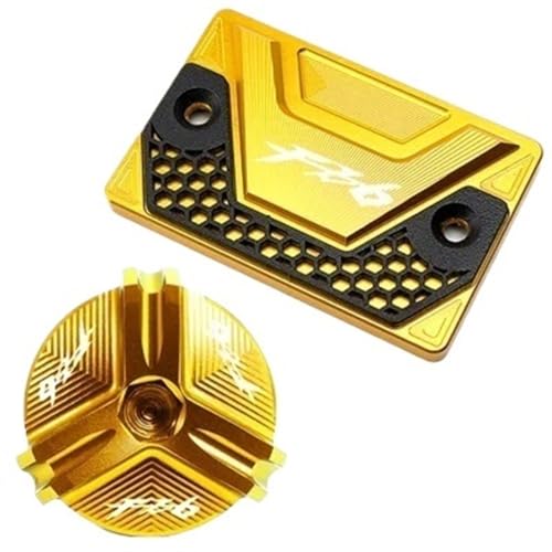 Tapa depósito líquido freno FZ6 todo año en aluminio CNC para tu moto