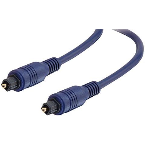 C2G 3M Velocity TOSLINK Optisches Audio-Digitalkabel Geeignet fàur JBL, LG, SONOS, Samsung Cover