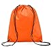 Produktbild gespout Rucksack Wasserdicht Stoff Oxford Tasche zum Zuziehen Sports Outdoor-Reisen, Orange, 35 x 39 cm