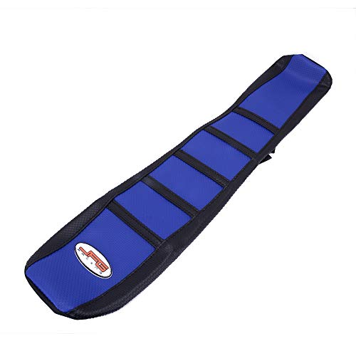 Funda de Goma Suave para Asiento de Motocicleta Yamaha YZ 85 YZ85 2002 - 2017 02 - 17 Dirt Pit Bike Off Road - Color Azul Cover