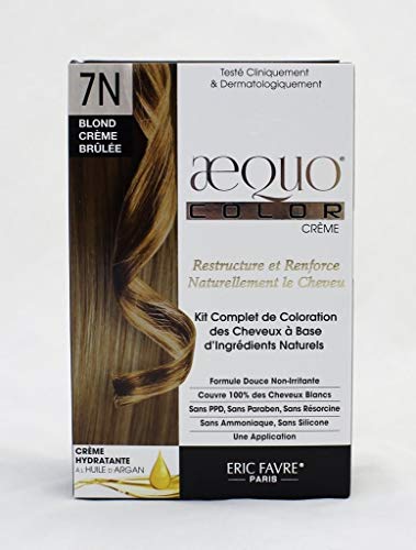 Aequo Color Cream Kit 7N Creme Brulee Blonde