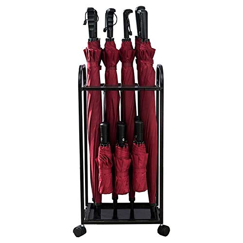 Meuble étagère de rangement noire de grande capacité avec crochets et bac amovible