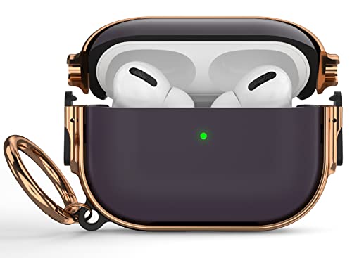 Image of Maxjoy for AirPods Pro 2nd /1st Generation Case with Lock, Cute AirPods Pro 2 Case Lock Protective Hard AirPod Pro Cover for Women Men with Keychain for Airpod Pro (2023 /2022 /2019), Dog