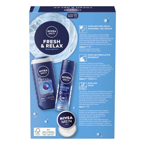 Nivea Men Fresh & Relax verzorgingsset - View 2