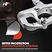 A-Premium Front Right Suspension Steering Knuckle Compatible with Dodge Durango 2016-2024 & Jeep WK2 Series Grand Cherokee 2016-2022, Passenger Side