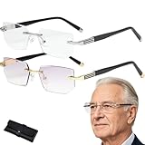 Relieflogix – Die Brilles, Die Alles Verändert, Neslemy Brille, Zeiss Brille Mit Automatischer Fokussierung, Blockiert Schädliches Blaues Licht & Uv-Strahlen, Egal Wie Alt Du Bist (C,2PCS)