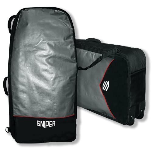 Sniper Bodyboards Bag-Silver/Black