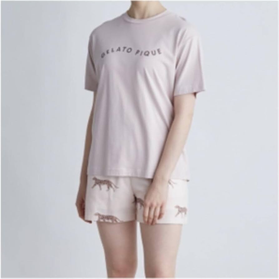 Amazon | ジェラートピケ 5モチーフプルオーバー&ショートパンツSET