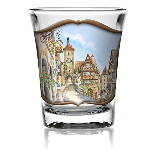 Essence of Europe Gifts Collectible German Village Novelty 2.25