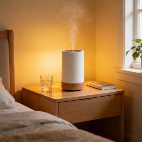 Diffuseur d'huiles essentielles grain de bois 150ml USB - 6