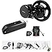 BAFANG ebike conversion kit mid motor 750W 48V battery down tube 17.5Ah for mountain road commuting bike, mid motor BBS02B DIY electric bike converter for adults, BB68mm