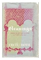 Gleanings Essays in Jewish History, Letters and Art 0819701785 Book Cover