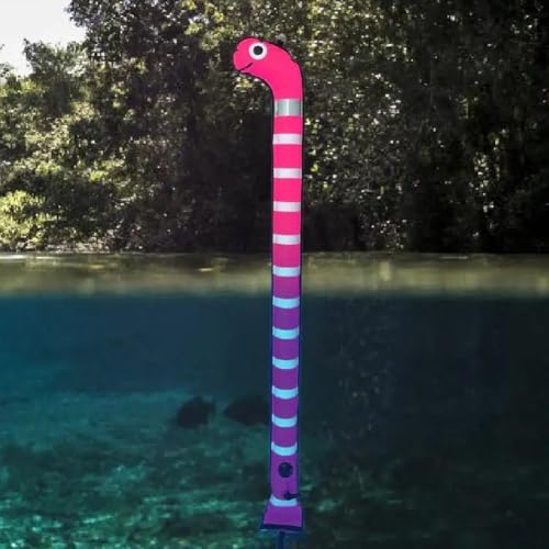 Bouée de marquage de surface de sécurité avec tube de plongée gonflable - 5