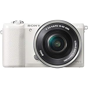 Sony a5100 16-50mm Mirrorless Digital Camera with 3-Inch Flip Up LCD (White)