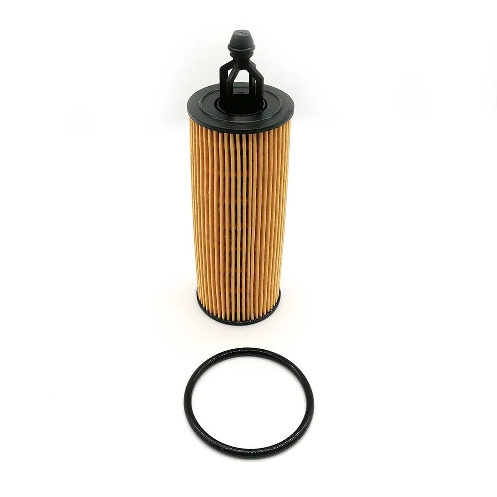 Filtry oleju samochodowego Filtr oleju 5/2/1 szt. z pierścieniem uszczelniającym 68191349AB pasuje do Chryslera, pasuje do Ram, pasuje do Dodge'a, pasuje do Jeepa 3.6L 2014-2016(5Pcs)