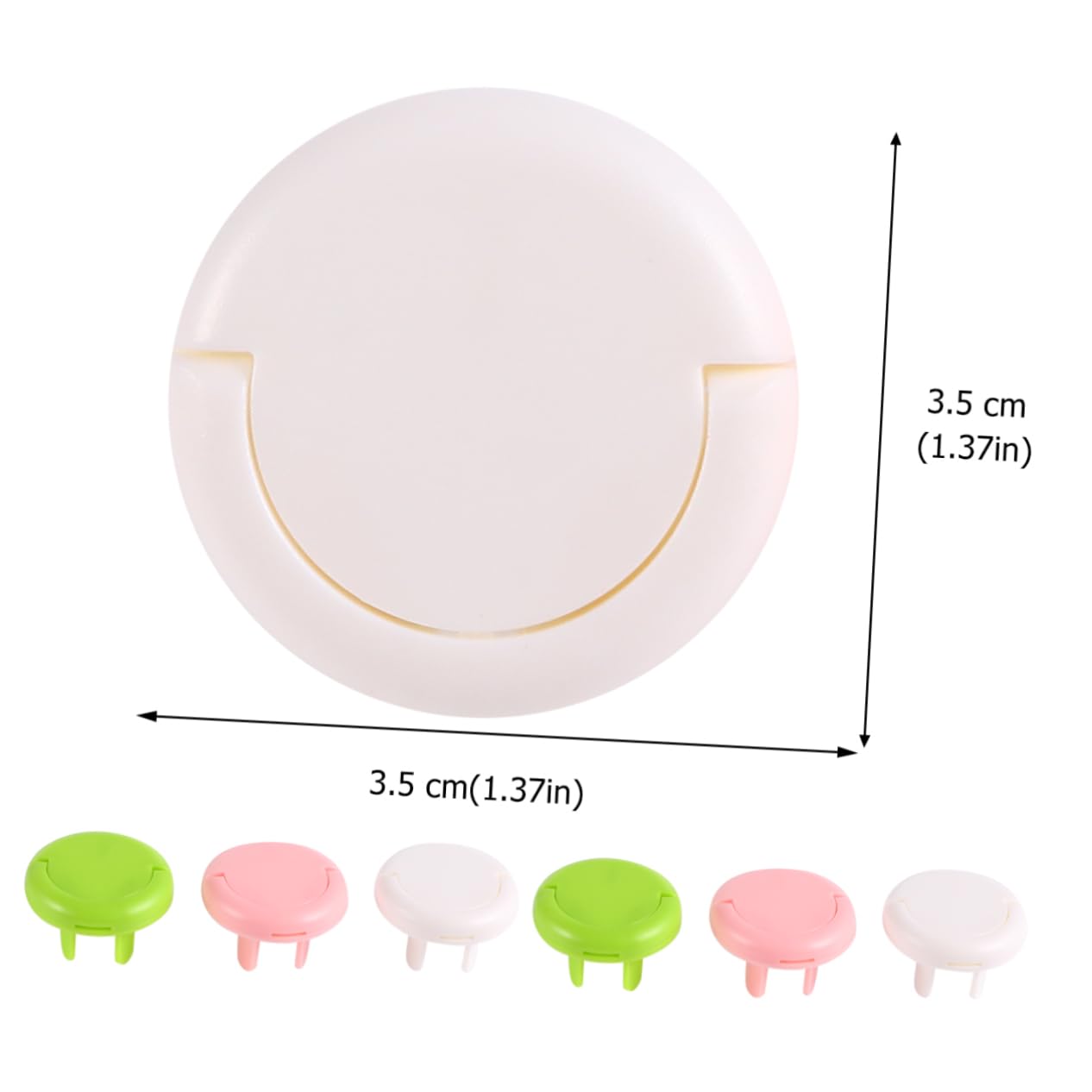 Toddmomy Hard to Catch Boys and Girls Socket Covers 60pcs Protective Covers for Sockets