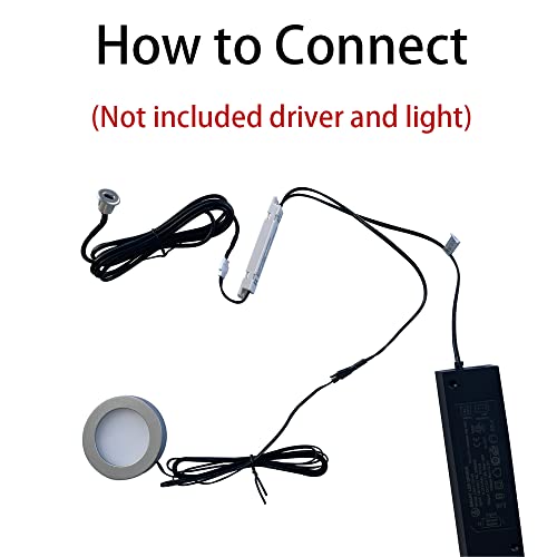 VST Motion Sensor Light Switch, IR Sensor Switch Door Activated Light Switch for Closet Light LED Lights and Under Cabinet Lighting (DC 12/24V 3A)