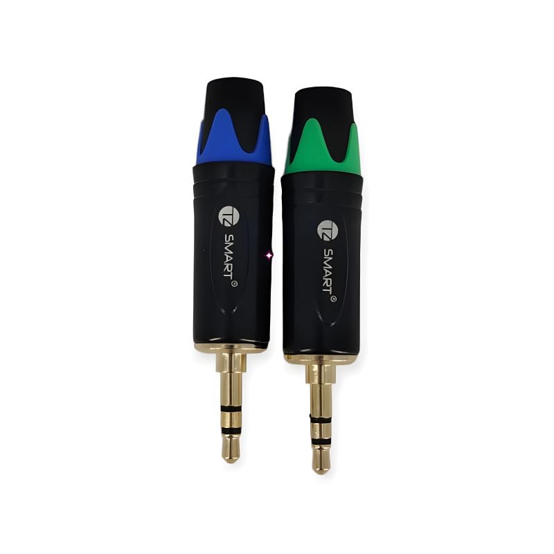 TZ SMART 3.5mm Aux Connector Headphone Jack, 3 Pole, Metal Audio