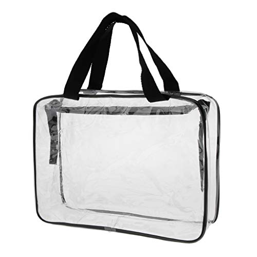 Preisvergleich Produktbild Baoblaze Clear PVC Kosmetiktasche Organizer Kulturbeutel Make-up Taschen Reisetasche Reißverschluss - Groß